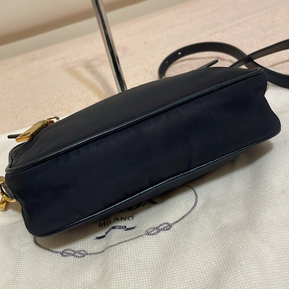 Prada Dark Navy Blue Nylon Camera Bag - Picture 7 of 16